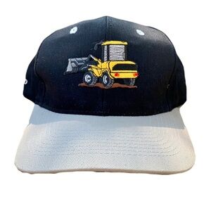 Volvo Construction Equipment Hat – Embroidered Loader Design, Snapback Cap